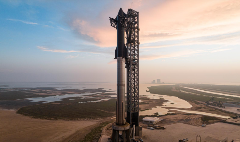 Starship старт ракеты