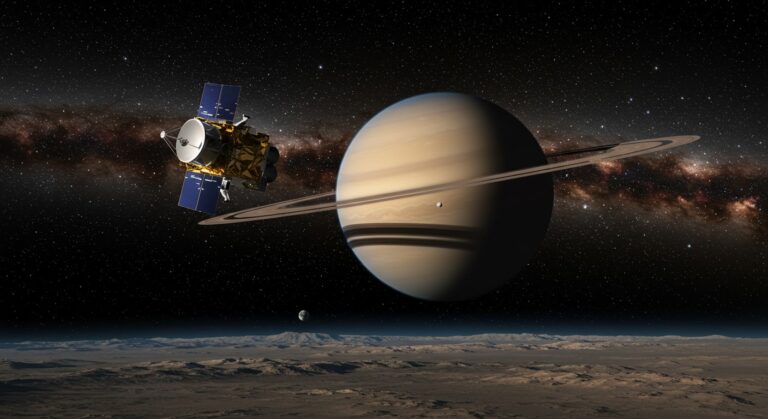 NASA: Фемтоспутники для изучения Сатурна и его колец