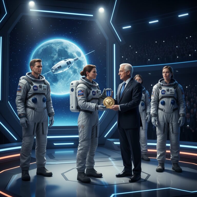 Экипаж Artemis II: Медаль Почёта от Конгресса США